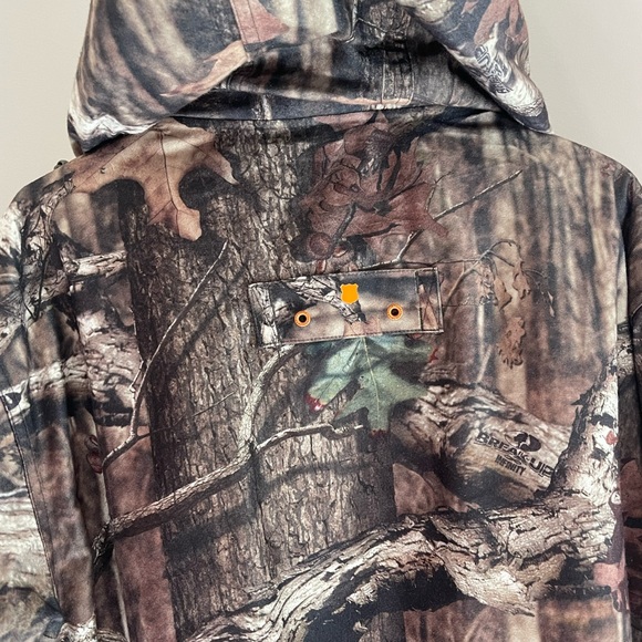 Field & Stream Real Tree Camouflage Hunting Outdoor Jacket with Hood Men Medium - Picture 12 of 14